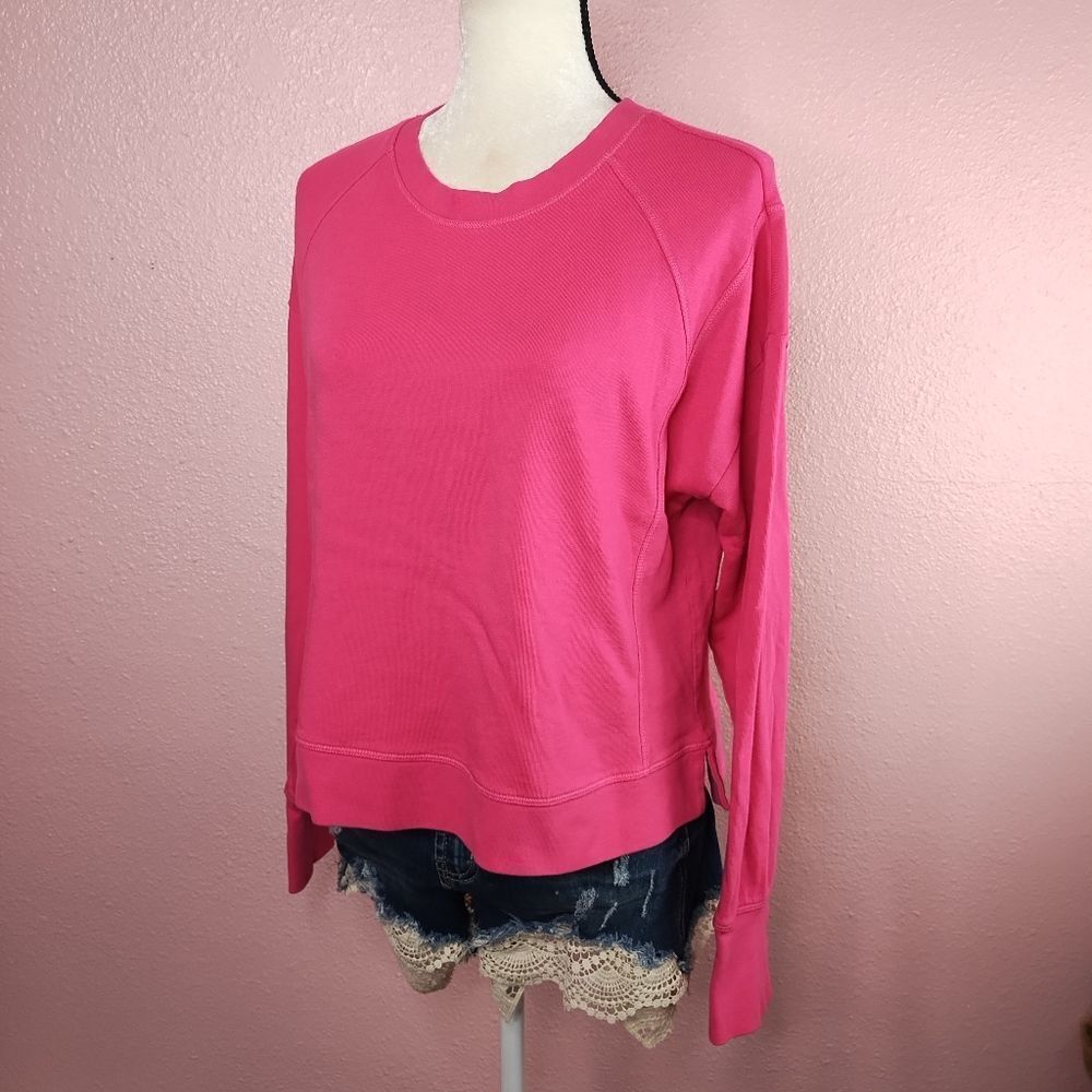 Sweaty Betty Pink Long Sleeve‎ Top Medium